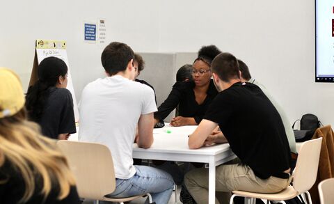 Créathon Jour 1 Etudiants au créathon 2022