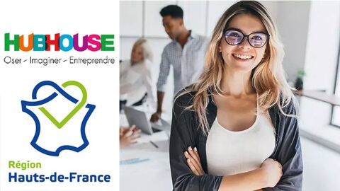HUBHOUSE et région HdF Etudiante entrepreneuse accompagnée par le Hubhouse