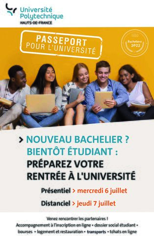 Passeport pour l'université Affiche événement