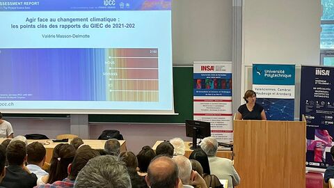 Valérie Masson-Delmotte Conférence de Me Valérie Masson-Delmotte