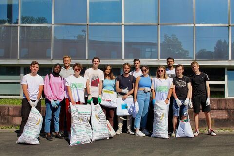 Clean Walk GRINSA sur le Campus Mont-Houy Clean Walk GRINSA sur le Campus Mont-Houy