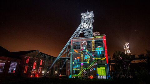 Le Video Mapping Festival revient au Site Minier de Wallers-Arenberg