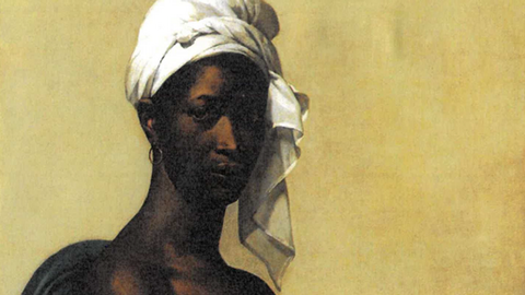 Marie-Guillemine Benoist (Paris, 1768 · Paris, 1826), Portrait d'une femme noire, Madeleine, Huile sur toile, © Musée du Louvre