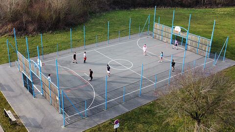 Terrain de basket