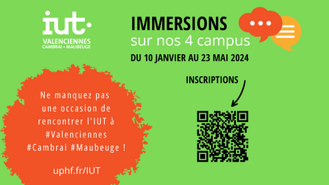 Immersions IUT 2024 Immersions IUT 2024