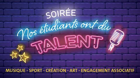 Nos étudiants ont du talent ! 2024 Nos étudiants ont du talent ! 2024 _ Musique, sport, création, art, engagement associatif