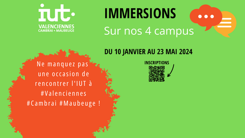 Immersions IUT 2024