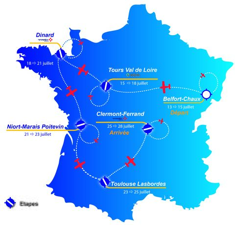 Tour aérien Jeunes Pilotes Tour aérien Jeunes Pilotes