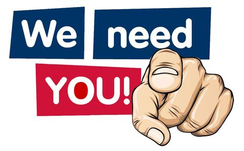 We need you We need you