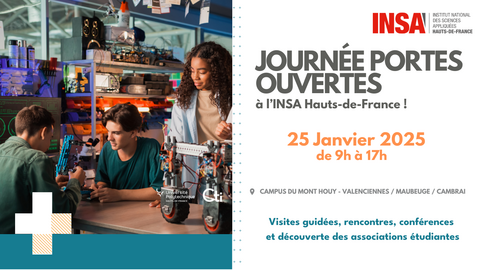 Journée Portes Ouvertes INSA Hauts-de-France 2025