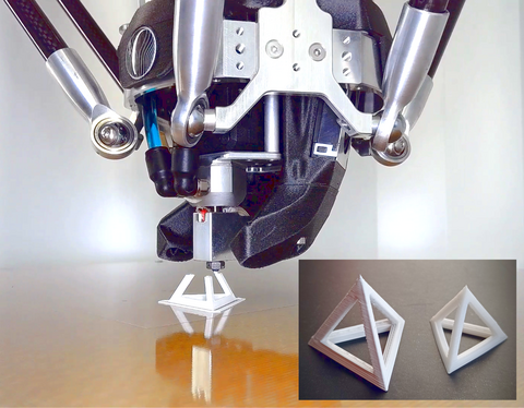 Pièce en céramique réalisée par la technique de fabrication additive (FDM : Fused Deposition Modeling)