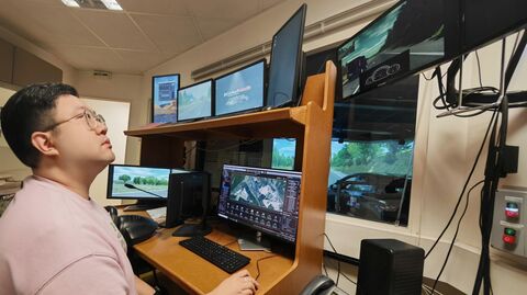 Thèse de Yikai WANG sur le simulateur automobile du LAMIH