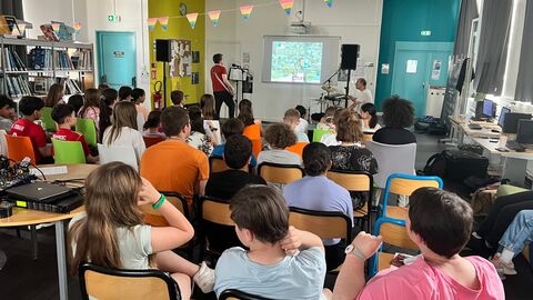 « La Musique dans l'Athlète » avec le Collège Turgot (Denain)