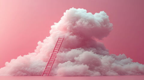nuage rose